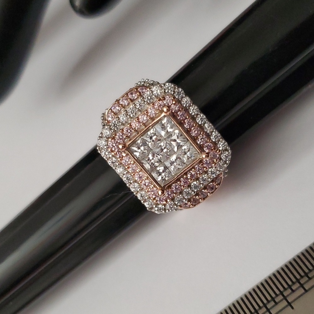 Watch Video / Sterling Silver 925 Channel Set Gorgeous Ring